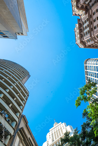 Skyscraper in Sao Paulo, Brazil, near Av. Paulista
