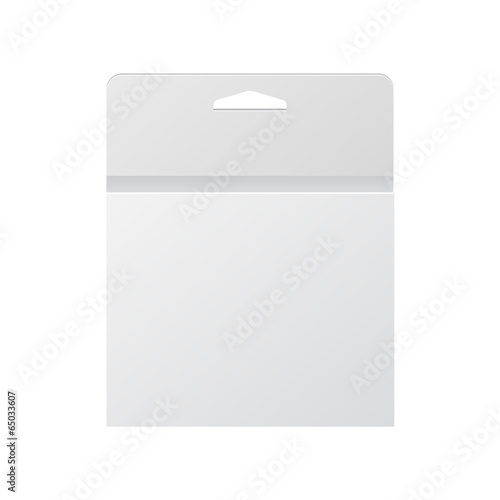White Printer Ink Cartridge Product Package Box With Hang Slot