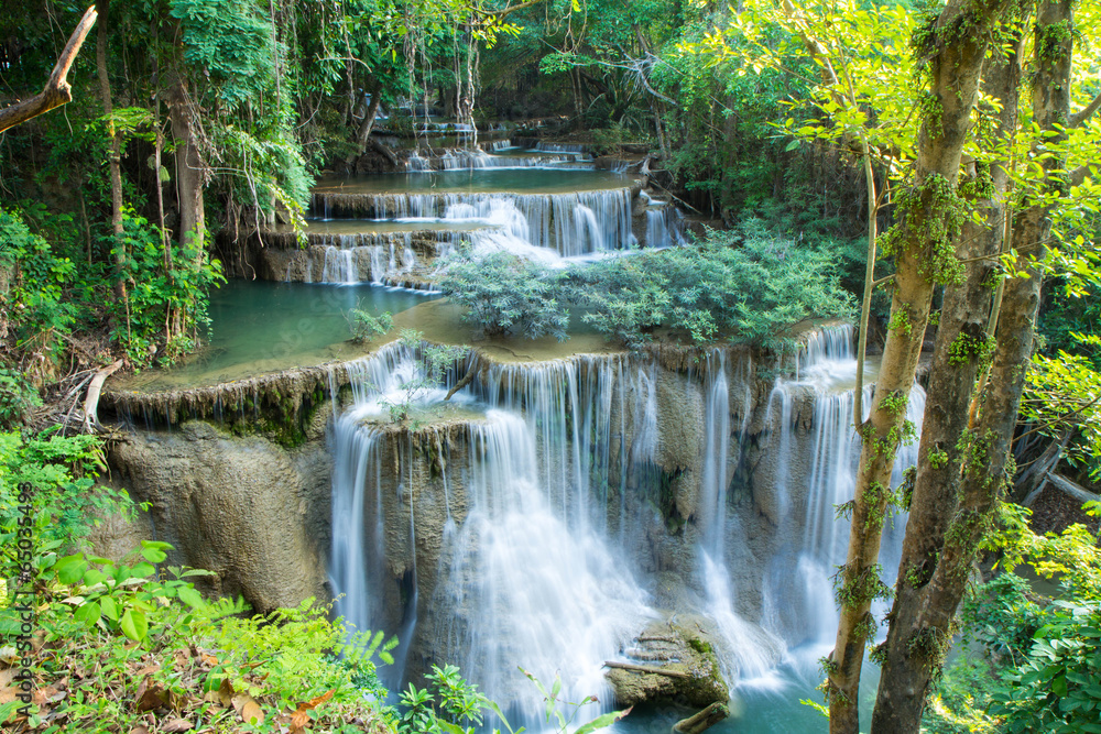 Waterfall in tropical forest Waterfall in tropical forest