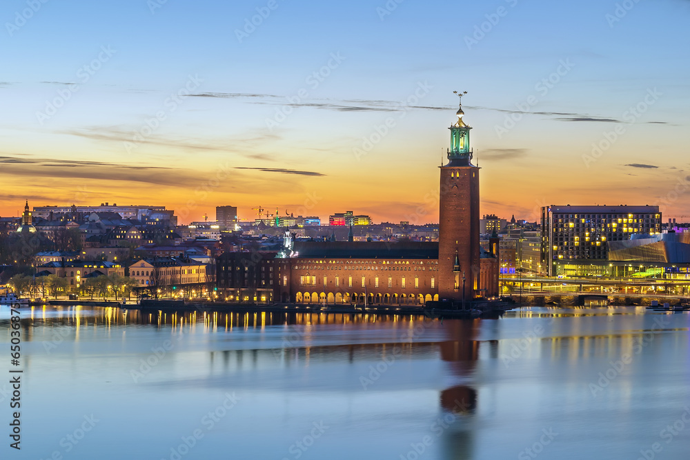 Fototapeta premium Stockholm City Hall