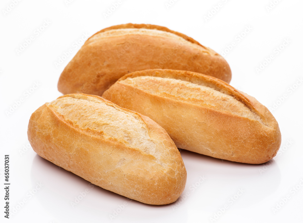 Freshly baked bread rolls