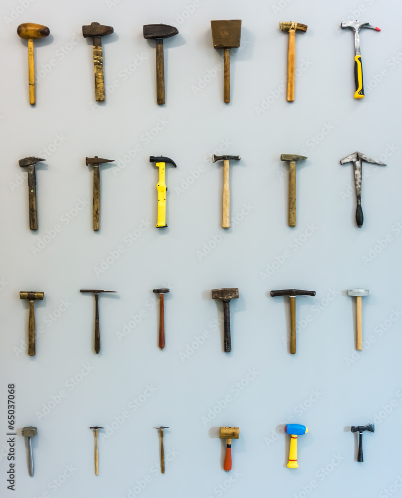 Fototapeta premium different hammers