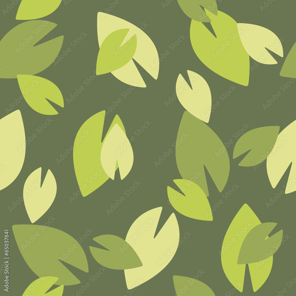 seamless background: leaf seamless background: leaf