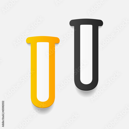 realistic design element: tube