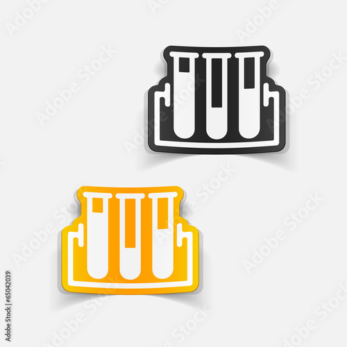 realistic design element: tube