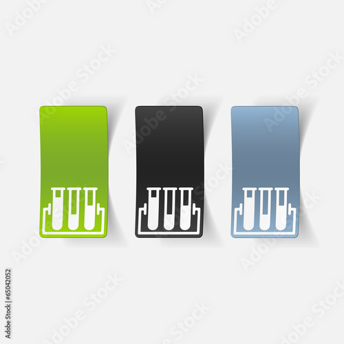 realistic design element: tube