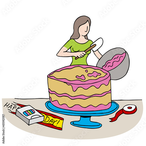 Frosting Cake
