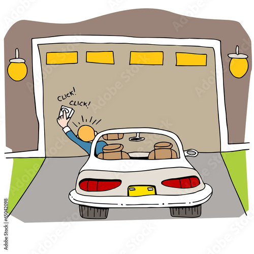 Broken Garage Door