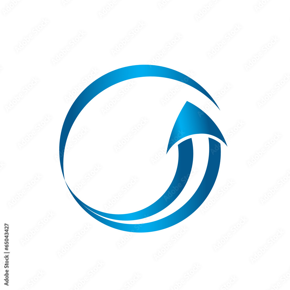 Circle arrow image logo