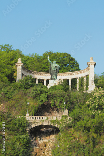 Photography Monument to Saint Gellert. Budapest, Hungary