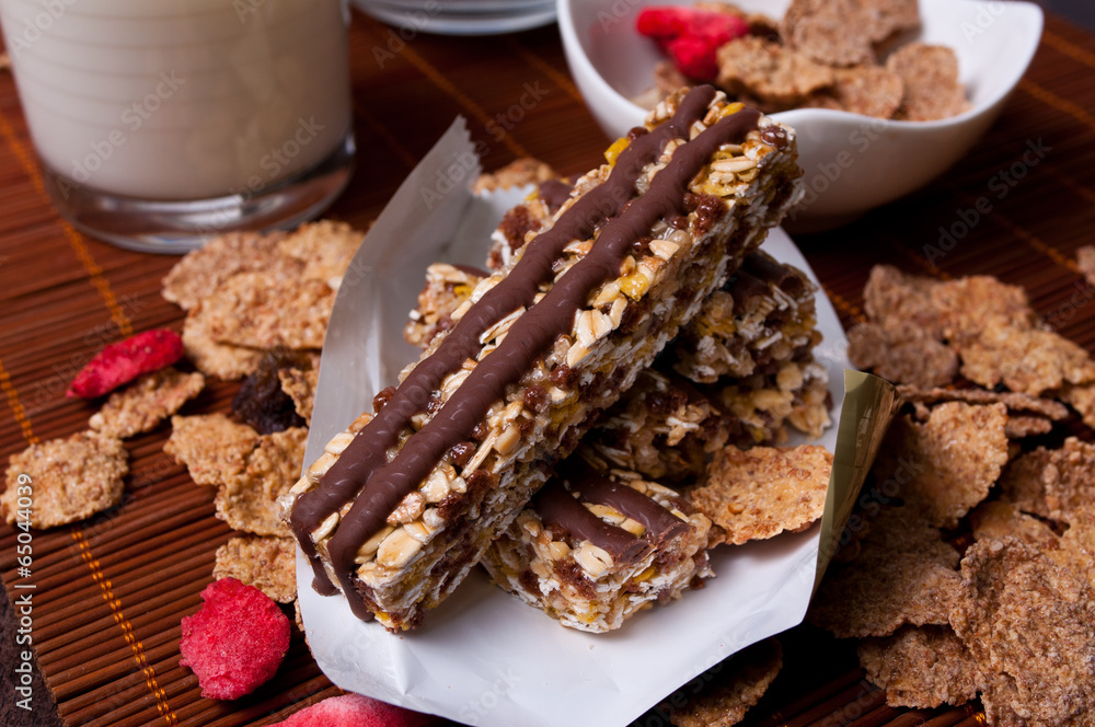 Fototapeta premium Muesli bar