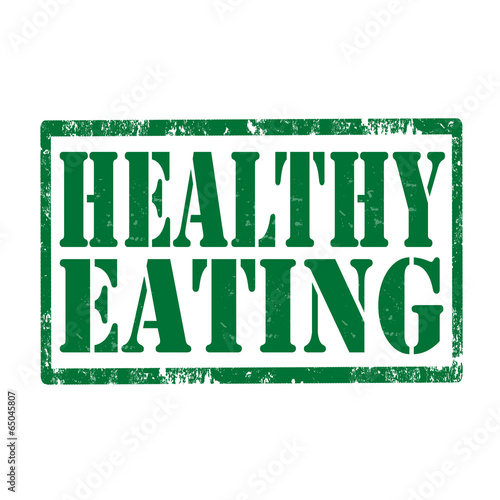 Healthy Eating-stamp