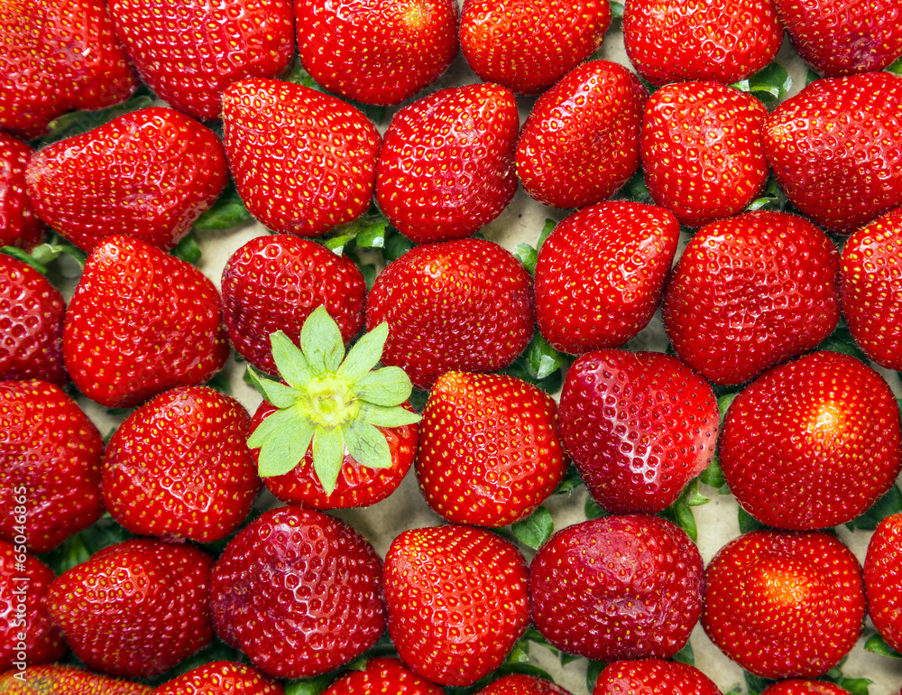 Fresh red strawberries closeup background Fresh red strawberries closeup background