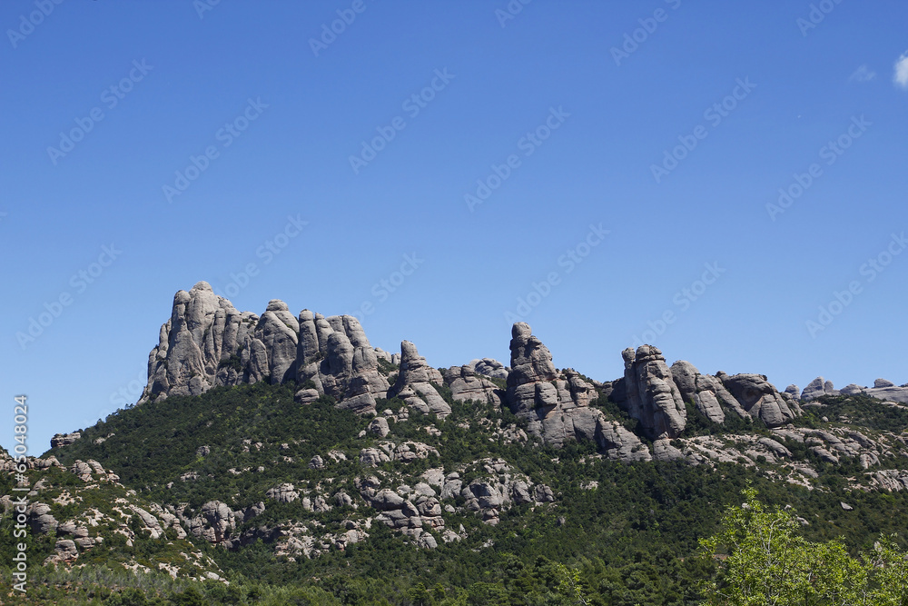 Montserrat mountains