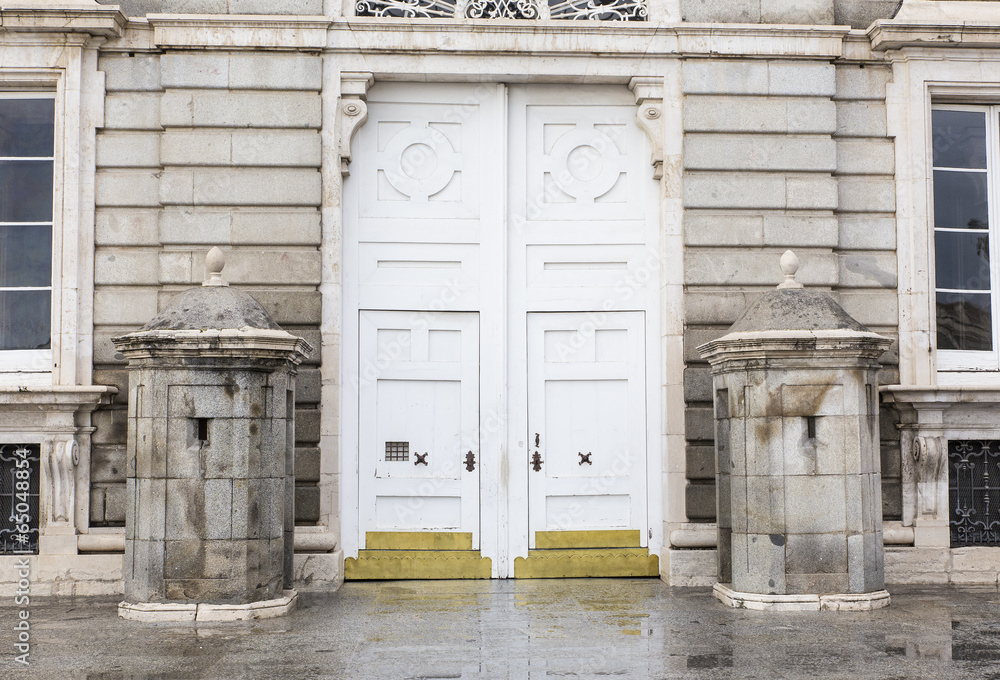 Ancient door at Royal Palace