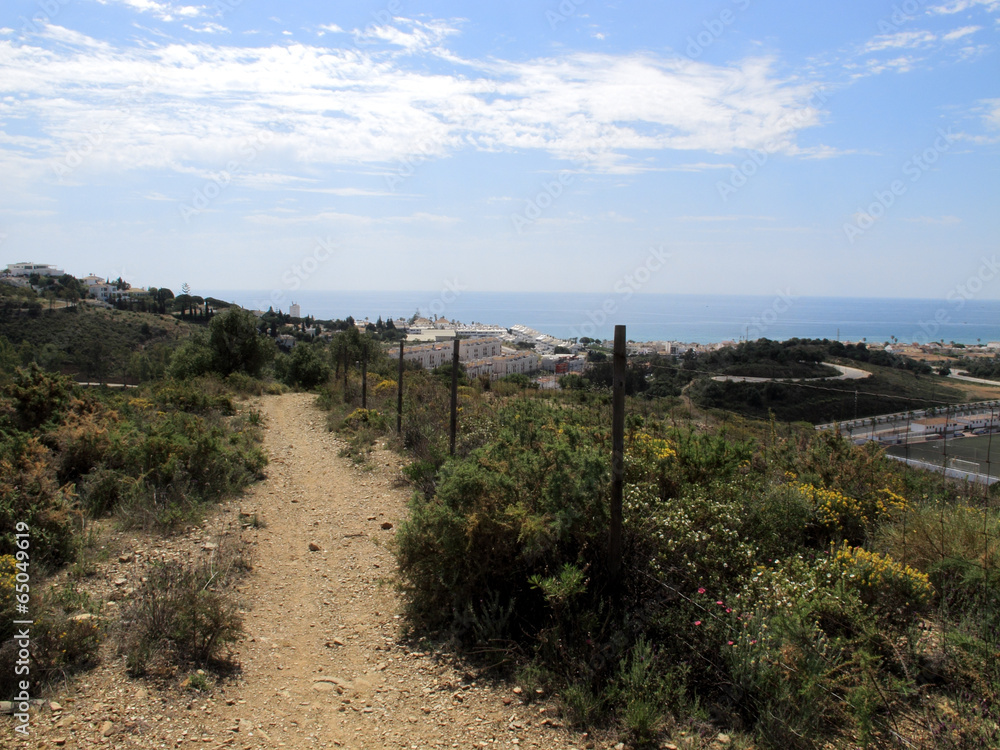 Overlooking La Cala de Mijas Overlooking La Cala de Mijas