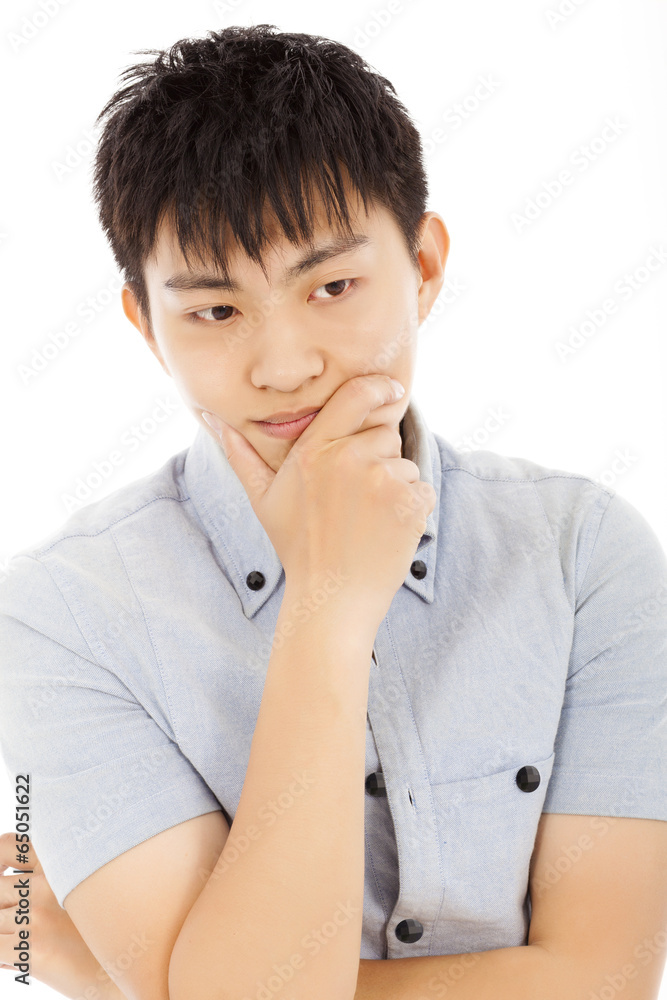 young man feel upset to thinking about future young man feel upset to thinking about future