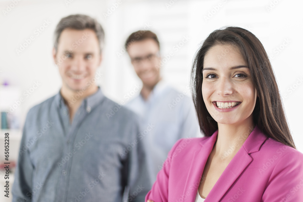 Portrait of a smiling businesswoman Portrait of a smiling businesswoman