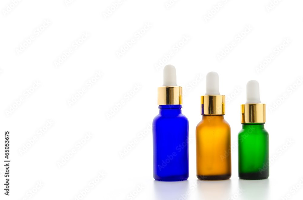 Cosmetics bottles