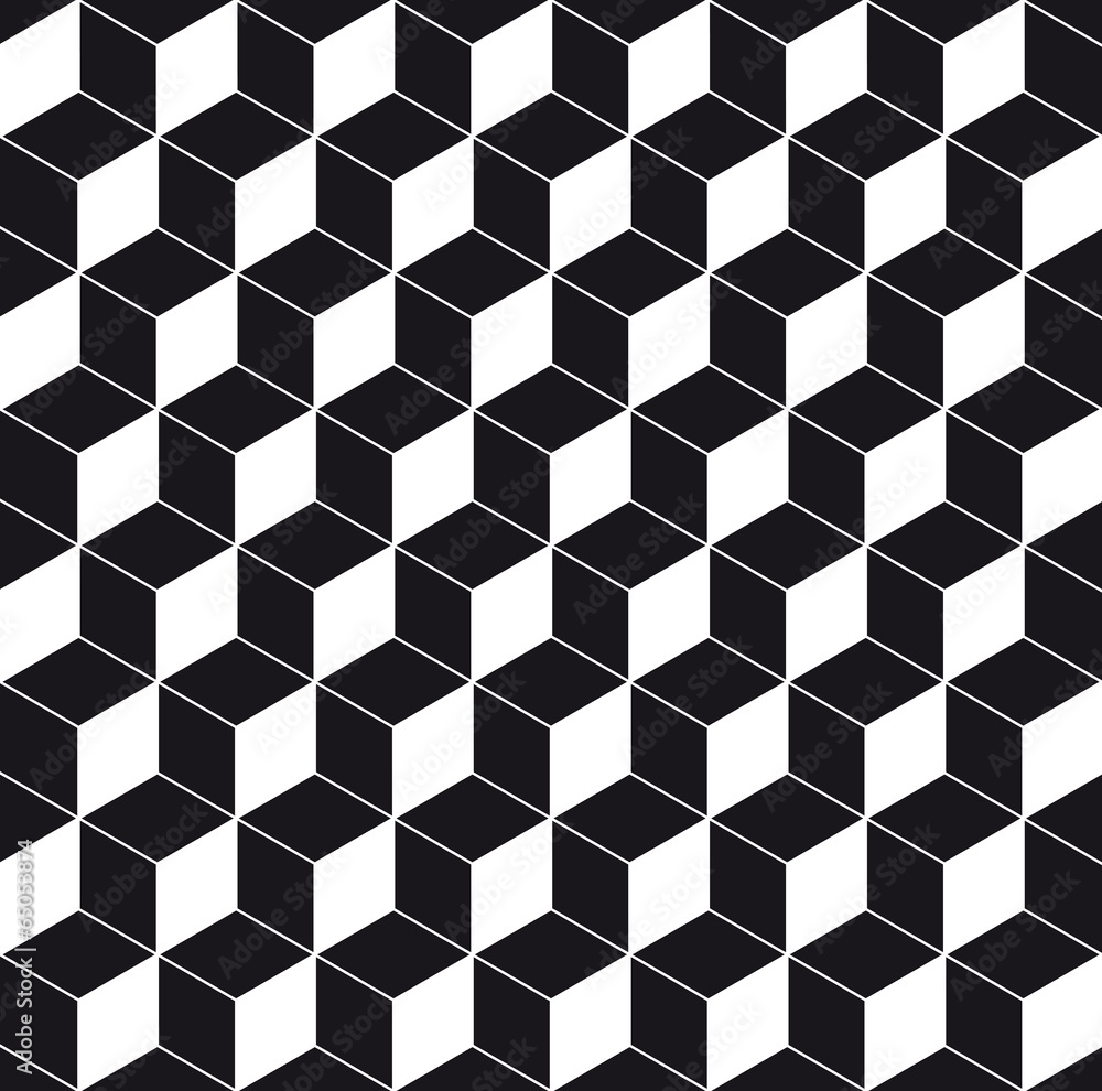 Pattern cube background