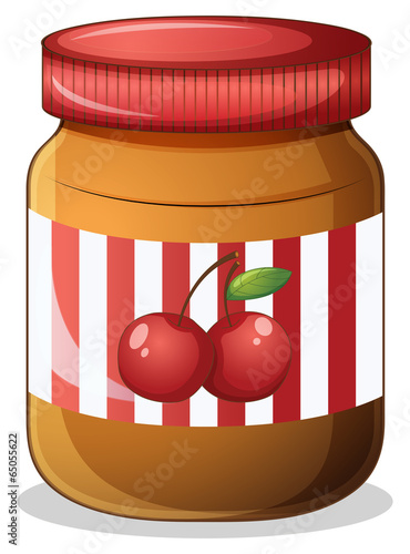 A cherry jam