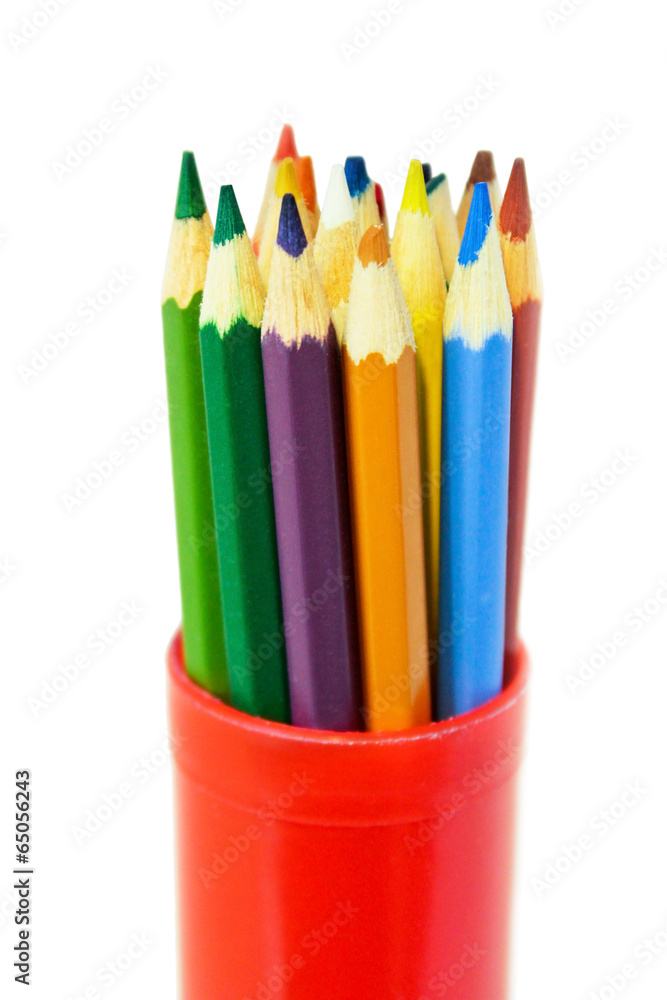 Fototapeta premium Colored pencils