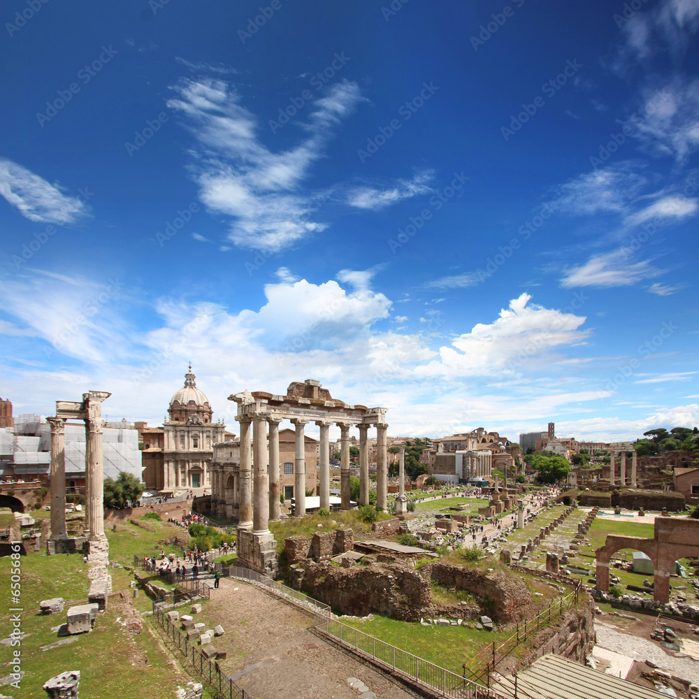 Rome - Forum romain - Foro Romano