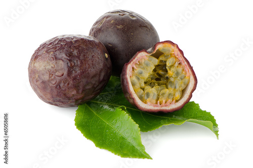 Fresh passion fruit