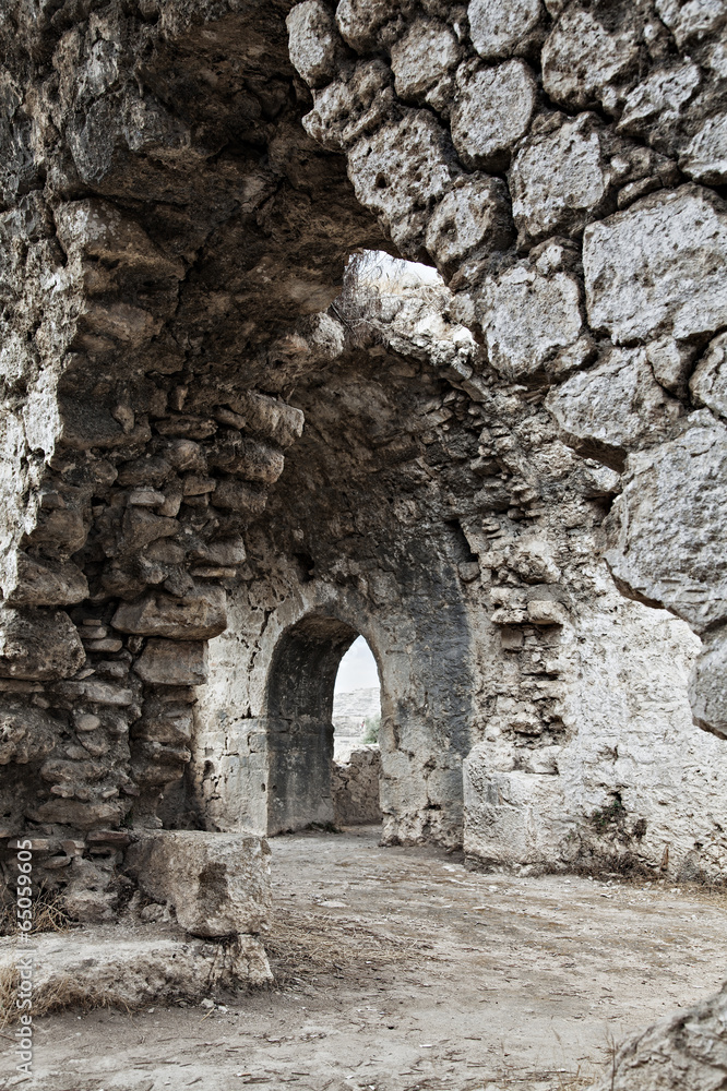 Ancient Side byzantine hospital