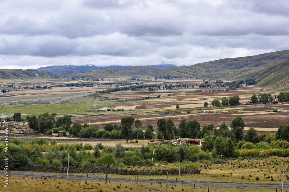 Naklejka premium The image of landscape