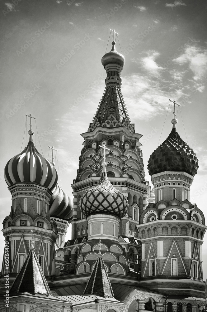 Saint Basil Cathedral at Red Square, Moscow Kremlin, Russia