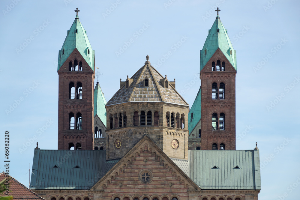 Fototapeta premium Der Kaiserdom in Speyer