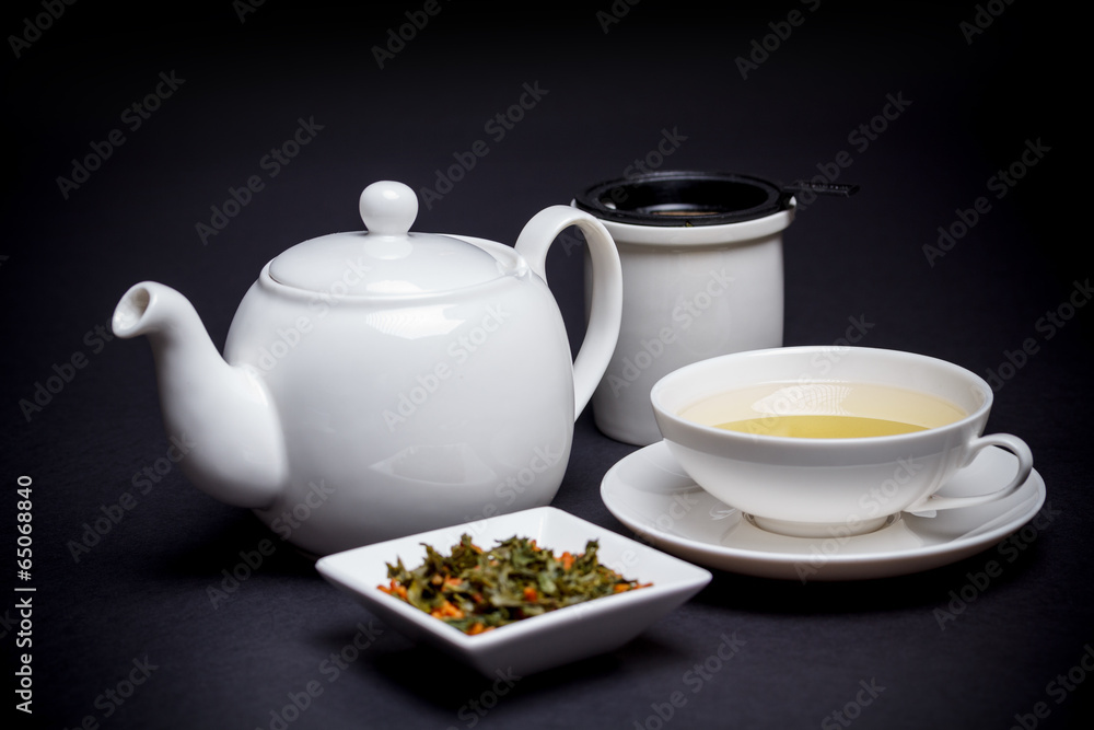 Tea with roasted rice Tea with roasted rice