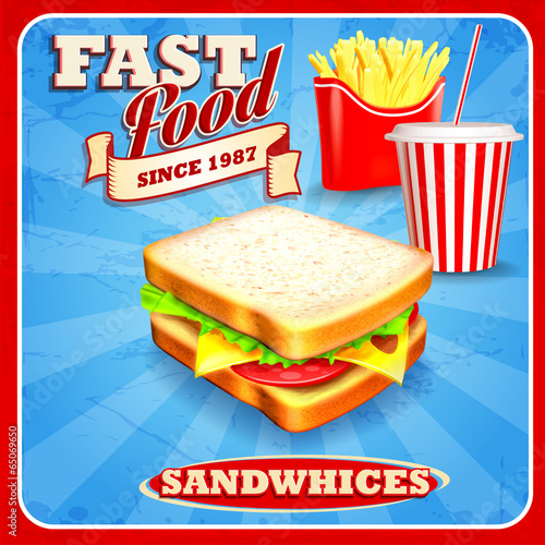 sandwhices for fast food