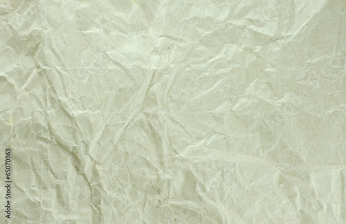 Wrinkled recycle paper texture, eco concept.