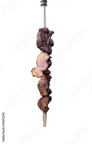 Picanha, traditional Brazilian barbecue.