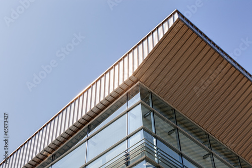 Aluminum facade