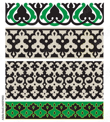 Seamless Arab Borders set 2