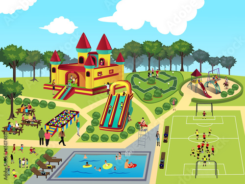 Playground map