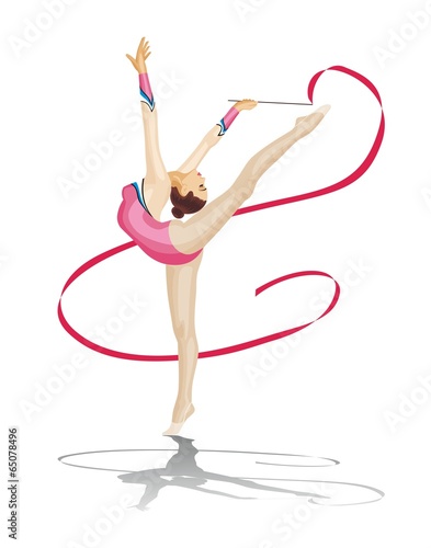The gymnast