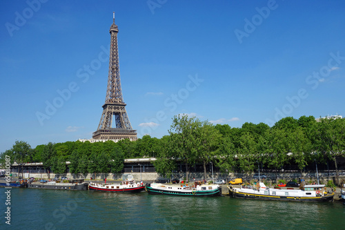 La Tour Eiffel à Paris en France