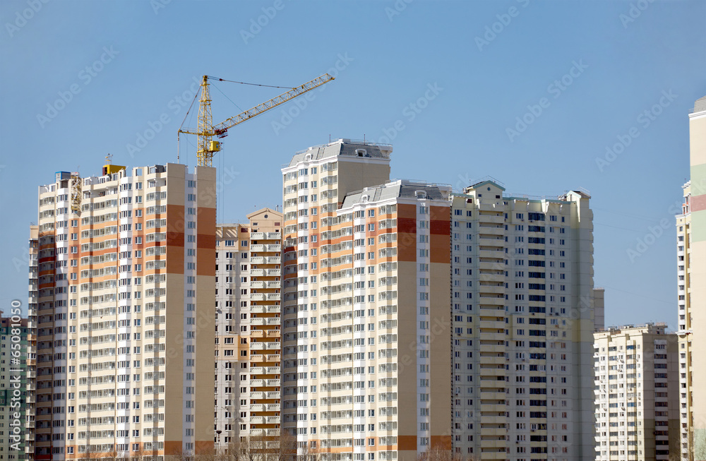 Many new building new building constructing in process Many new building new building constructing in process