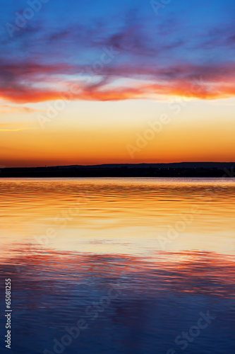 Sunset over sea © ValentinValkov