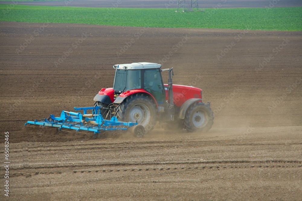 Fototapeta premium Tractor