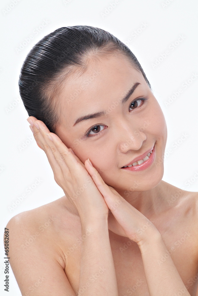 The image of beautiful woman The image of beautiful woman