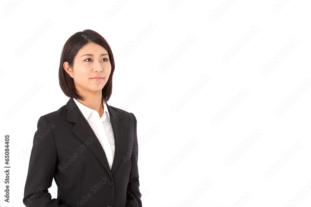The image of business The image of woman The image of business The image of woman