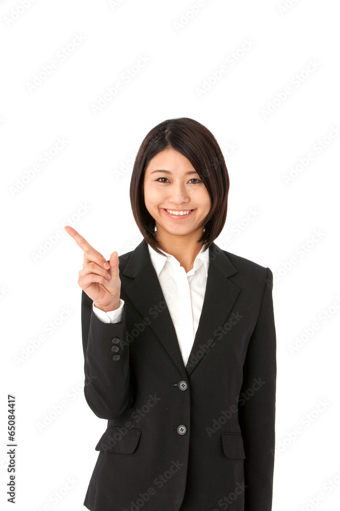 The image of business The image of woman The image of business The image of woman