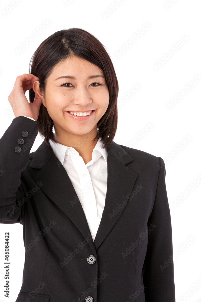 The image of business The image of woman The image of business The image of woman