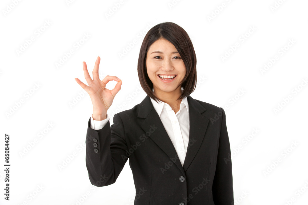 The image of business The image of woman The image of business The image of woman