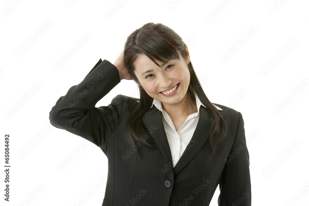 The image of business The image of woman The image of business The image of woman